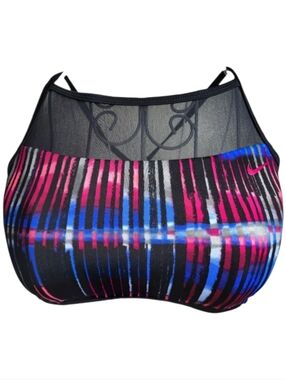 Nike Electrify Fuschia/Blue  Swim Top SZ L